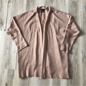 Rachel Zoe Camel Open Front Cardigan